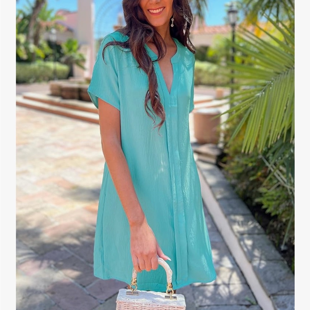 Swim coverup dress NWT